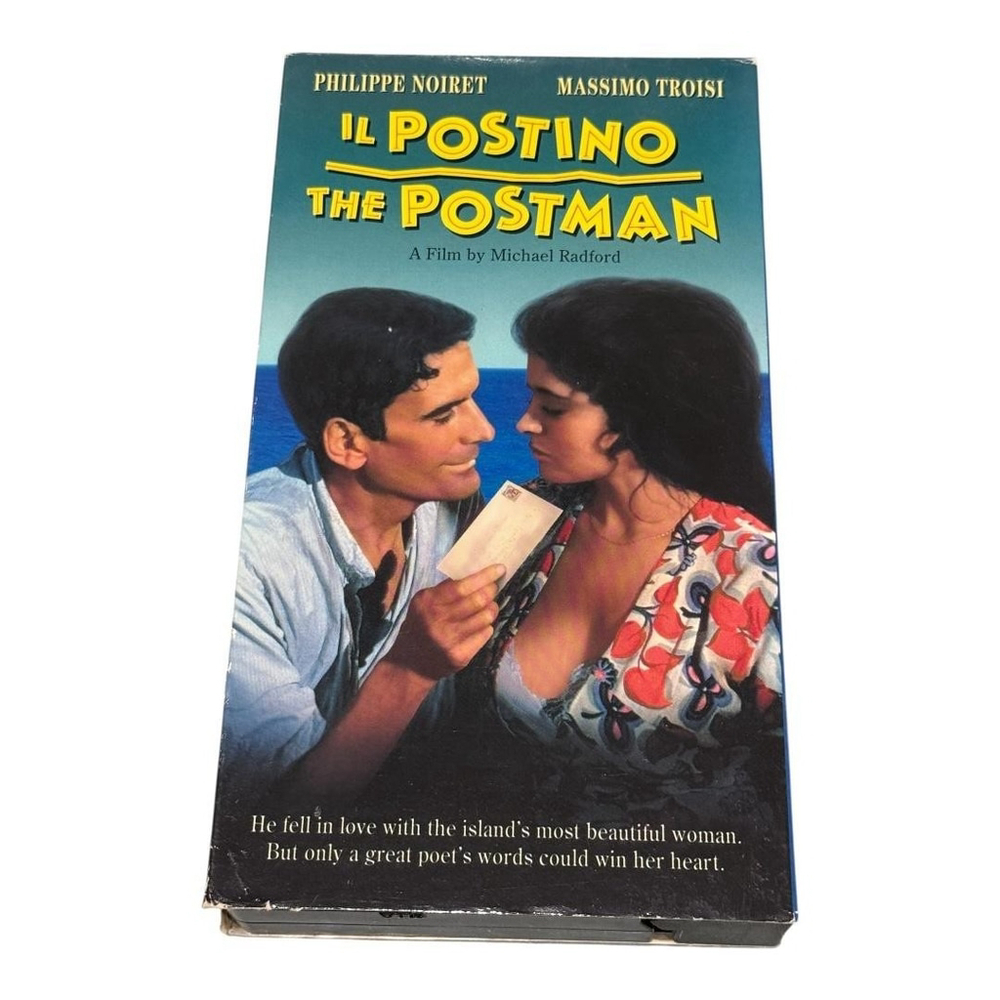 Il Postino The Postman VHS Michael Radford PG Stereo Drama Romance Alliance